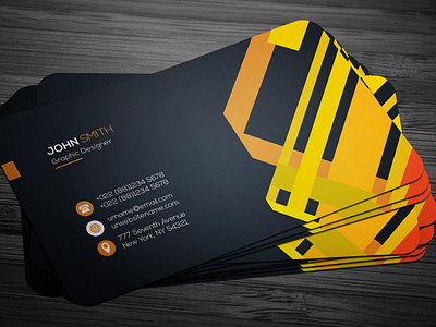 Creative Corporate Business Card Template animation box design branding convention creative business card template design execrcise graphic illustration logo logo animation logo design logo. magic moiton motion package design photoshop vector