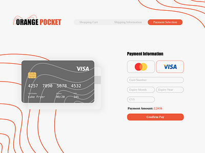 Daily UI #002 • Credit Card Checkout creditcard daily ui daily ui 002 dailyui design illustration pay ui uiux ux web