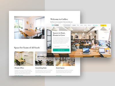 Cohive coworkingspace ui design ux design