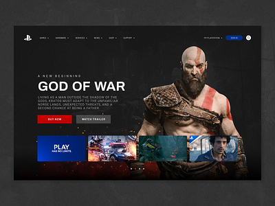 God of War - Concept Page