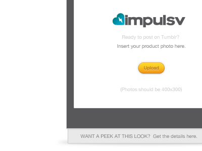 Impulsv UI Screentest