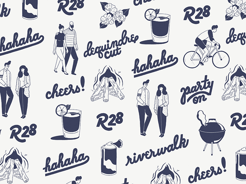 A Repeated Decorative Design by Joe Ficorelli on Dribbble