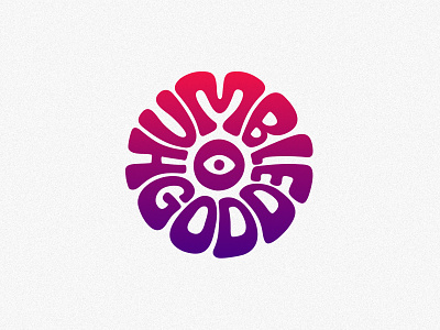 Humble Godd eye godd hippie logotype lu4 magic mark music sign
