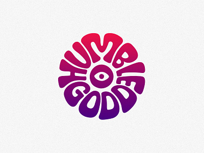 Humble Godd eye godd hippie logotype lu4 magic mark music sign
