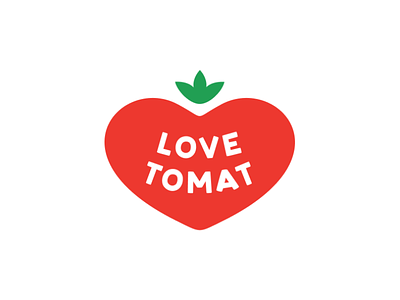 Love tomat crown logo logotype love lu4 mark red sign summer tomat tomato