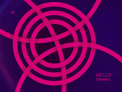 Hello Dribbble debut dribbble first shot hello