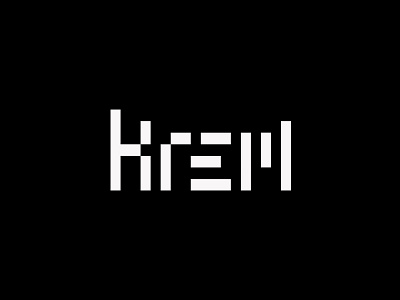 krem gigital graphic design logo logotype lu4 pixel studio