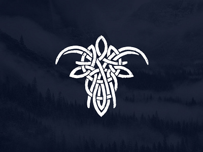 Goat celtic farm logo forest goat logo logotype milk montain pagan sign design sign in form viking vikings