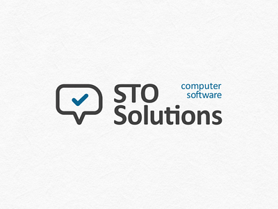 STO Solutions logo software ui ux