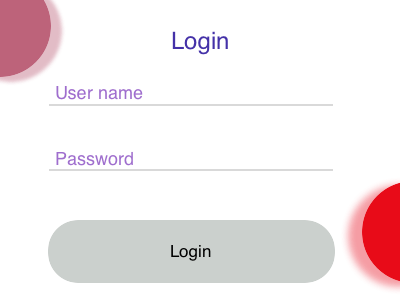 First Shot principle for mac simple login animation