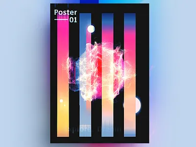 Experiment abstact abstract art art colorful colorscheme design illustartor photoshop poster star