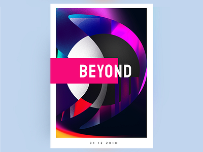 Beyond abstact abstract art art colorful design poster poster art posterdesign retro texture vector