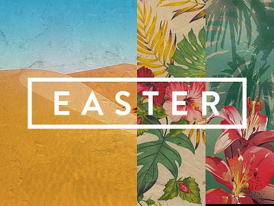 EASTER desert easter graphic pattern sand texture website