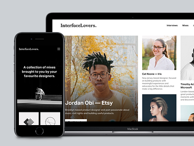 Interface Lovers — Interviews from your favourite designers