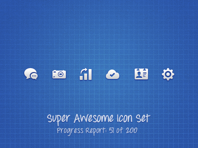 Super Awesome Icon Set (Preview 2)