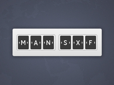 MAN ✈ SXF