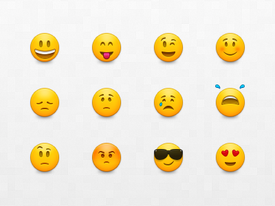 Emoticons by Timothy Achumba on Dribbble