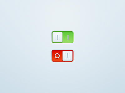 Switches! PSD button interface switch toggle ui