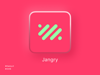 DailyUI #005 App Icon — Jangry app dailyui dailyui005 icon mobile ui