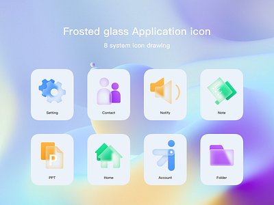 Frosted glass