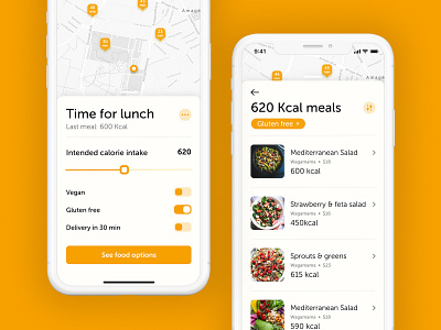 Food delivery app adobexd app dailyui food delivery app ios iphone location app ui ux