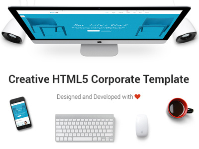 Groutek Creative Multipurpose Website Template business corporate html5 css3 responsive seo optimised website template
