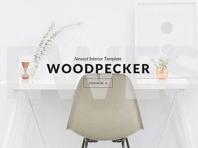 Woodpecker Interior Website Template