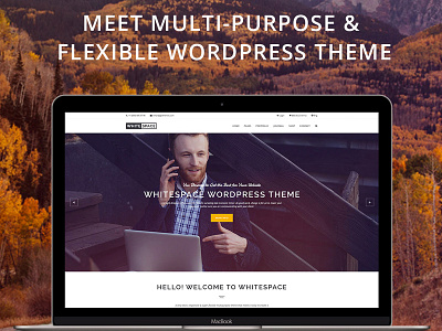 Portfolio WordPress Theme - Whitespace flexible theme online portfolio photo gallery portfolio premium wordpress theme responsive template video wordpress template wordpress theme