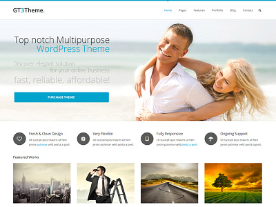 Free Business WordPress Theme – GT3