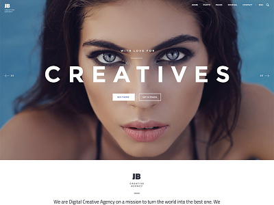 JohnBlack Creative Agency Home Variant