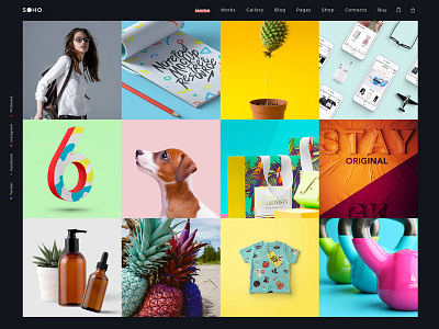 SohoPRO Creative Portfolio Wordpress Theme