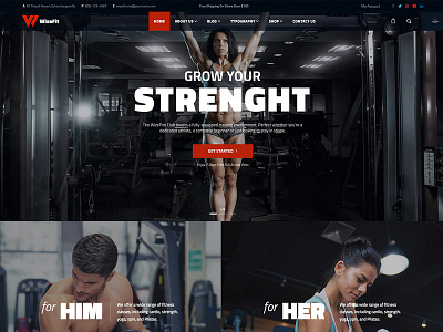 Wizefit Wordpress Theme For Gym And Fitness