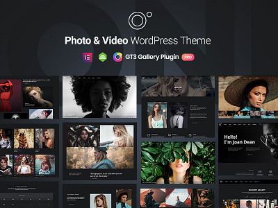 Oni - Photography WordPress Theme for Elementor