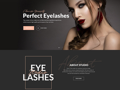 Eyora - Eyelash Extension & Lash Lift WordPress Theme