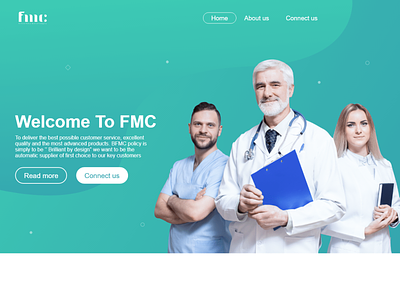 FMC Website app ui ux