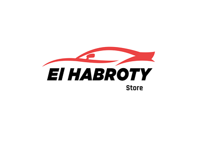 El Habroty Store branding design illustration logo typography vector