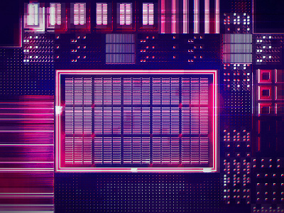 Digital Rust (Full) cinema 4d glow microchip neon noise octane photoshop render