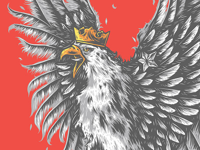 Polish Eagle coat of arms design dribbble eagle illustration poland polish