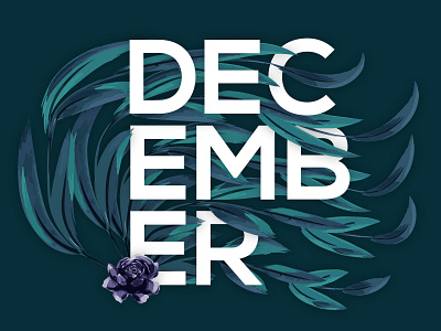 December Typography