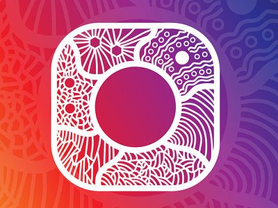 Doodling In Instagram Icon 2019 abstract adventure background card colorful colorful logos design designs doodle doodling doodling in instragram icon graphic designs graphics illustration logo design logos modern illustrations vector