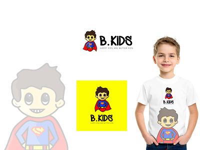 Character Logo Design For B.KIDS