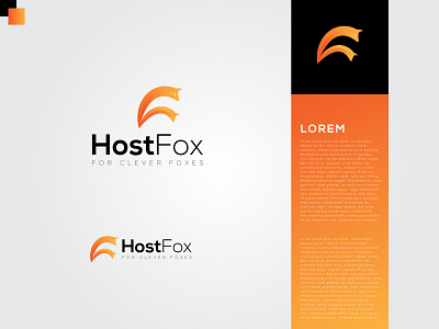 HostFox Logo Design abstract branding colorful logos design designs fox fox logos graphic designs graphics illustration logo logo design logos modern illustrations vector