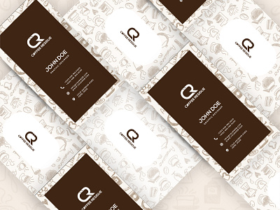 Business Cards For Coffee Shop