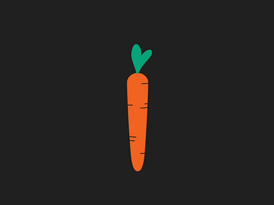 Morphing Carrot after effects animation app food and beverage food and drink illustration logo vegan vegetarian