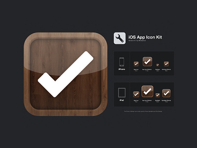 Free iOS App Icon Kit app download free freebie icon iphone kit psd resource retina