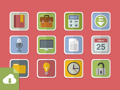 Free Flat Vector Icons