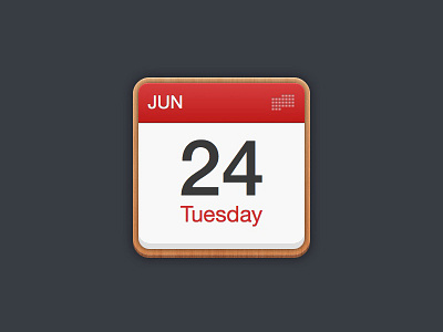 Calendar Icon Tutorial using Sketch app bohemian coding calendar flat icon sketch skeuomorphic tutorial ui vector wood