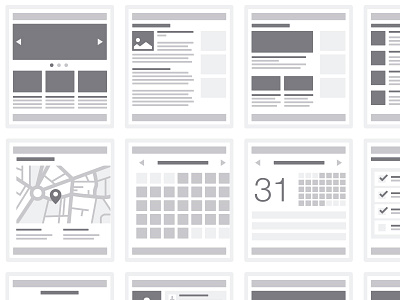 Site maps and flowcharts