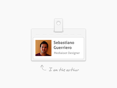 Author Box author badge box clean medialoot profile redesign