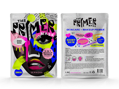 Face mask packaging design